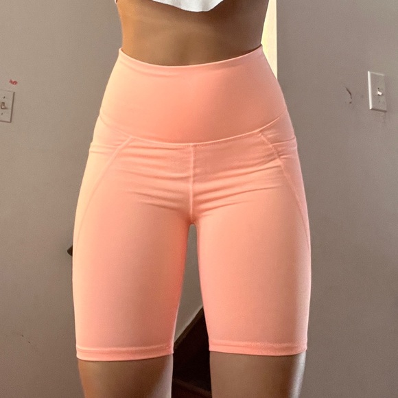. Pants - Peach Biker shorts🍑